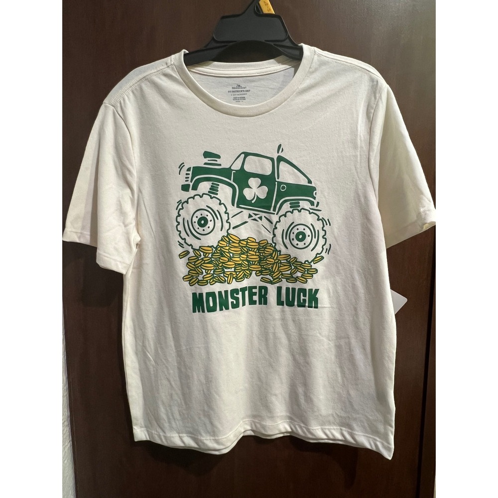 St. Patrick's Day Boys Graphic Tee from Way to Celebrate, Size L (Husky)